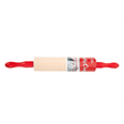Betty Crocker Wooden Rolling Pin - 39 Cm Traditional Style
