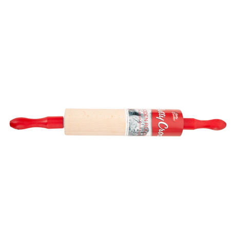 Betty Crocker Wooden Rolling Pin - 39 Cm Traditional Style