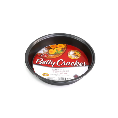 Betty Crocker Round Cake Pan - 24.5 x 4 Cm Non-Stick