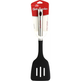 Betty Crocker Nylon Slotted Turner with Stainless Handle - 34.5 x 9 Cm