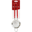 Betty Crocker Stainless Steel Strainer with Silicone Handle