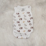 BYFT Baby Boy Welcome Hamper Flat Tray | Cotton Towels, Baby Romper & Essentials Gift Set