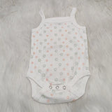 BYFT Baby Girl Welcome Hamper Flat Tray | Cotton Towels, Baby Romper & Essentials Gift Set