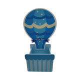 BYFT Baby Boy Welcome Hamper Balloon Tray | Cotton Towels, Teddy Bear & Baby Care Essentials