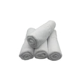 BYFT Magnolia Cotton Towel Set Jacquard Greek Design Luxury - Soft, Absorbent, Quick-Dry Bath Linen