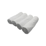 BYFT Magnolia Cotton Towel Set Jacquard Greek Design Luxury - Soft, Absorbent, Quick-Dry Bath Linen