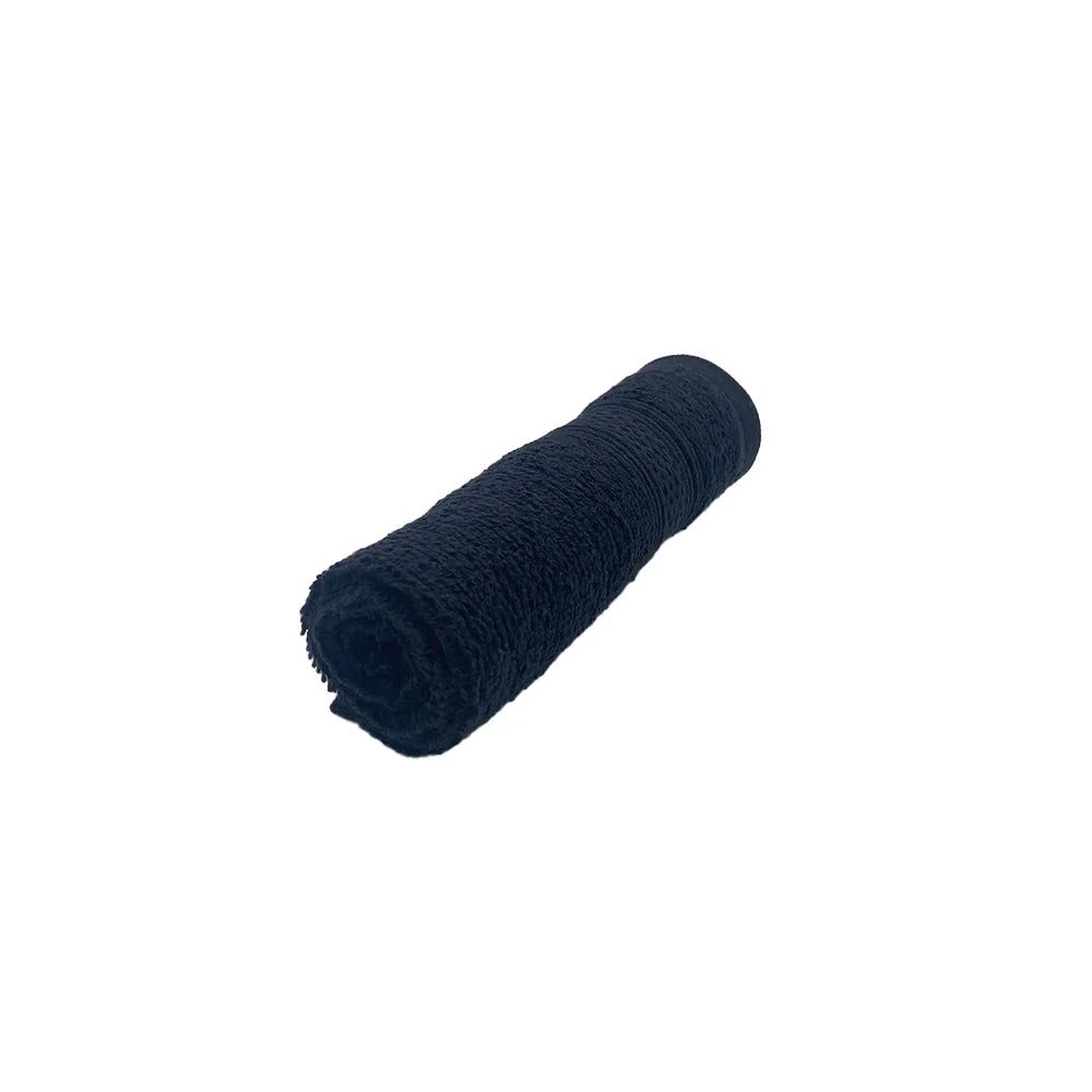 BYFT Daffodil Cotton Towel Black Luxury - Soft, Absorbent, Quick-Dry, 500 GSM Bath Towel Set