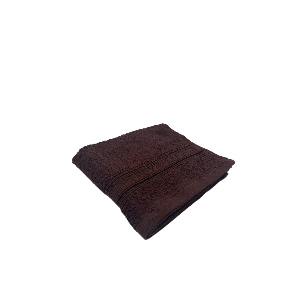 BYFT Daffodil Cotton Towel Brown Luxury - Soft, Absorbent, Quick-Dry, 500 GSM Bath Towel Set