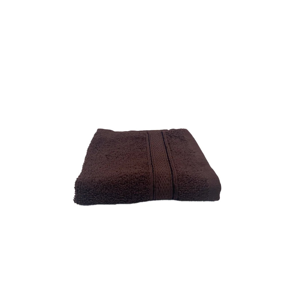 BYFT Daffodil Cotton Towel Brown Luxury - Soft, Absorbent, Quick-Dry, 500 GSM Bath Towel Set