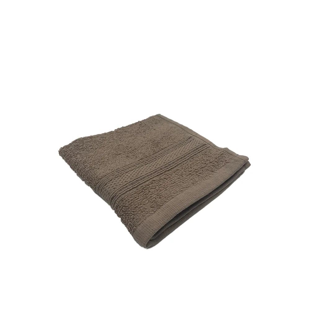BYFT Daffodil Cotton Towel Dark Beige Luxury - Soft, Absorbent, Quick-Dry, 500 GSM Bath Towel Set