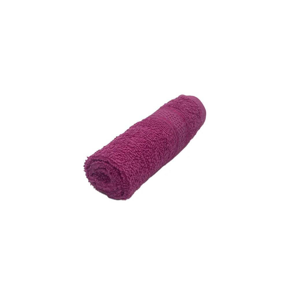 BYFT Daffodil Cotton Towel Fuchsia Pink Luxury - Soft, Absorbent, Quick-Dry, 500 GSM Bath Towel Set