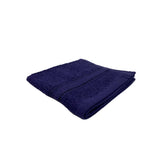 BYFT Daffodil Cotton Towel Navy Blue Luxury - Soft, Absorbent, Quick-Dry, 500 GSM Bath Towel Set