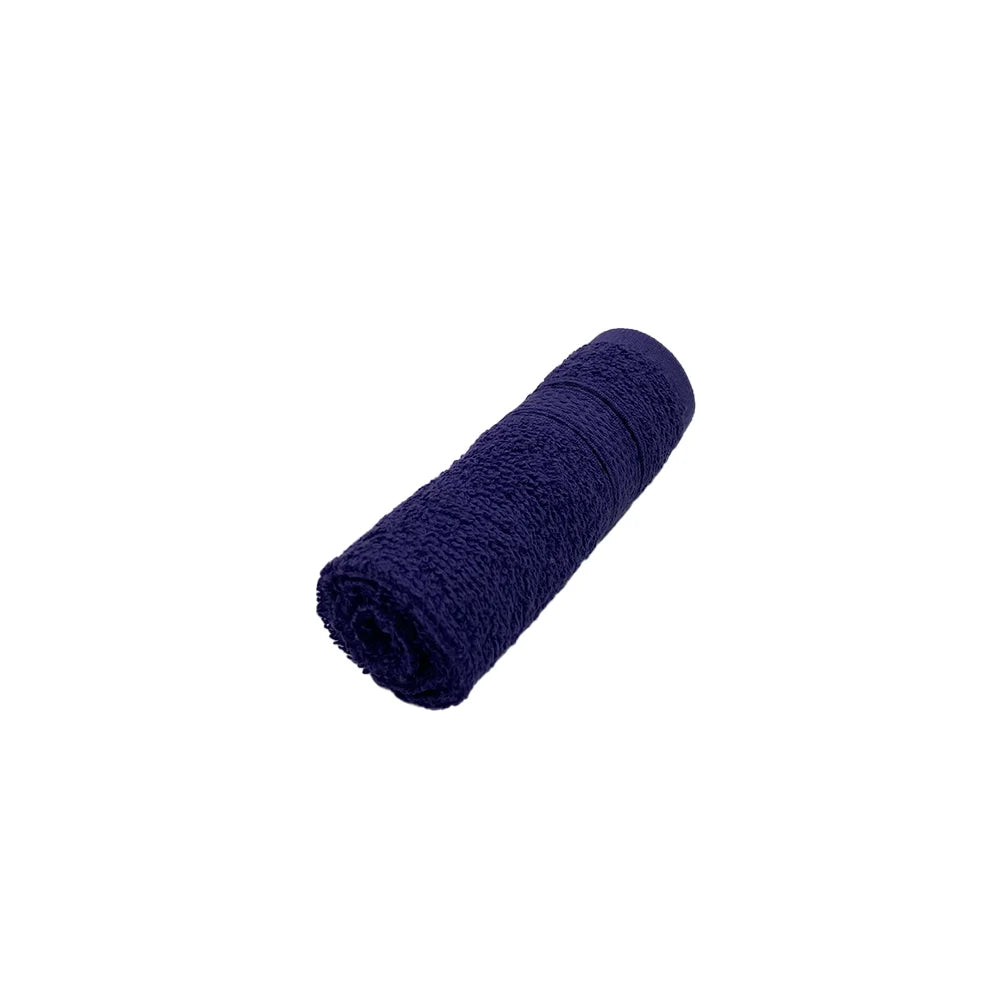 BYFT Daffodil Cotton Towel Navy Blue Luxury - Soft, Absorbent, Quick-Dry, 500 GSM Bath Towel Set