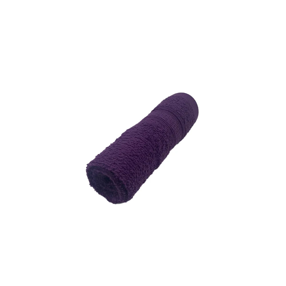 BYFT Daffodil Cotton Towel Purple Luxury - Soft, Absorbent, Quick-Dry, 500 GSM Bath Towel Set