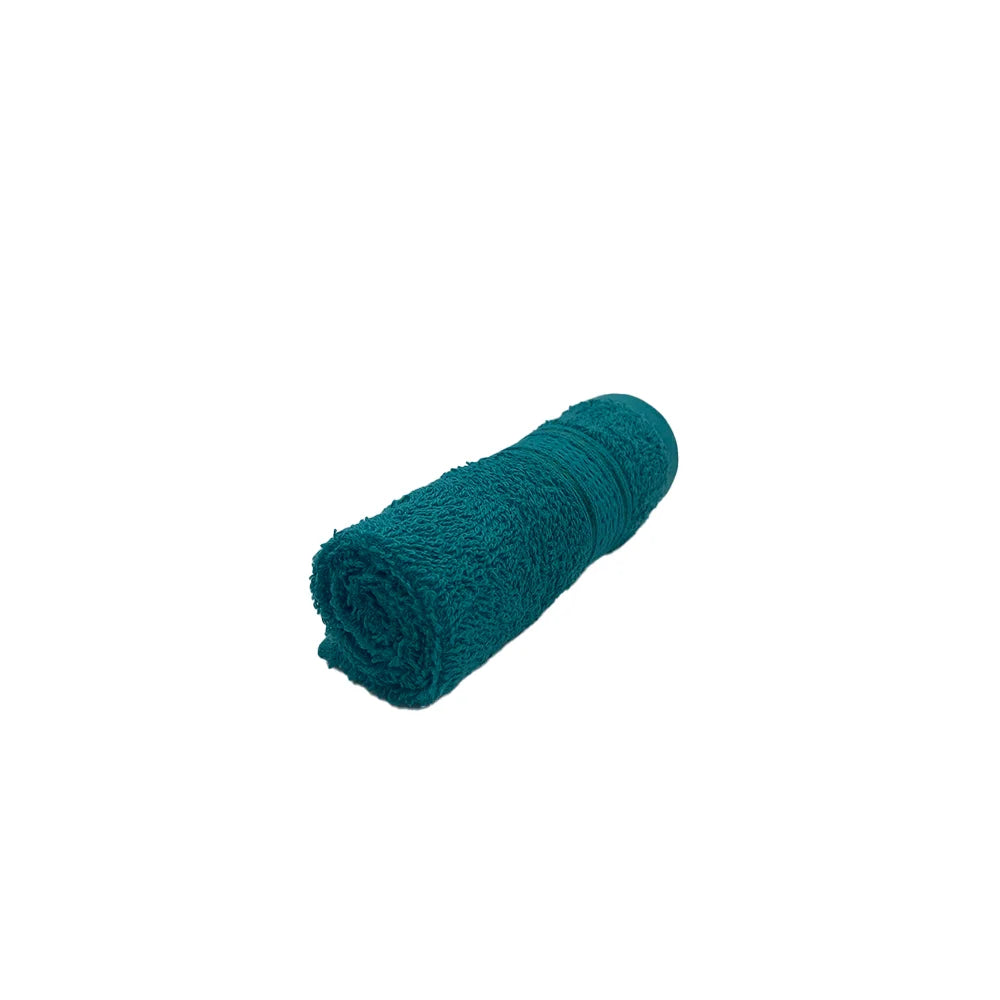 BYFT Daffodil Cotton Towel Turquoise Blue Luxury - Soft, Absorbent, Quick-Dry, 500 GSM Bath Towel Set