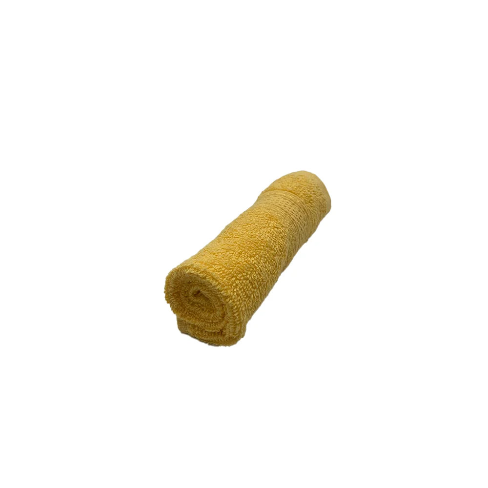 BYFT Daffodil Cotton Towel Yellow Luxury - Soft, Absorbent, Quick-Dry, 500 GSM Bath Towel Set