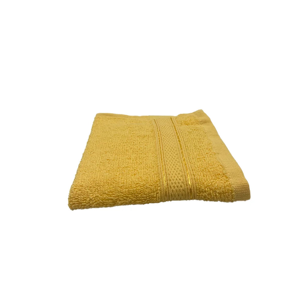BYFT Daffodil Cotton Towel Yellow Luxury - Soft, Absorbent, Quick-Dry, 500 GSM Bath Towel Set