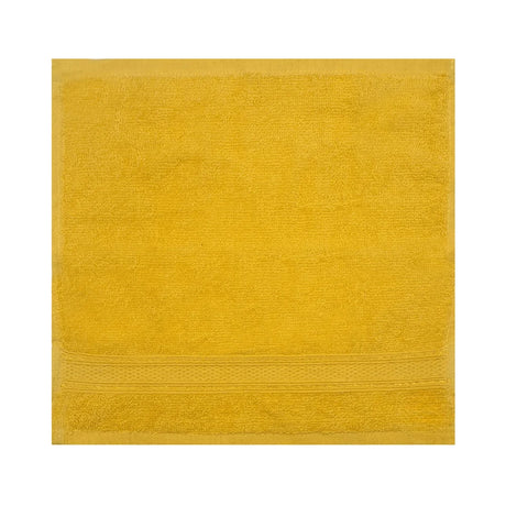 BYFT Daffodil Cotton Face Towel 30 x 30 Cm Luxury - Soft, Absorbent, Quick-Dry Towel