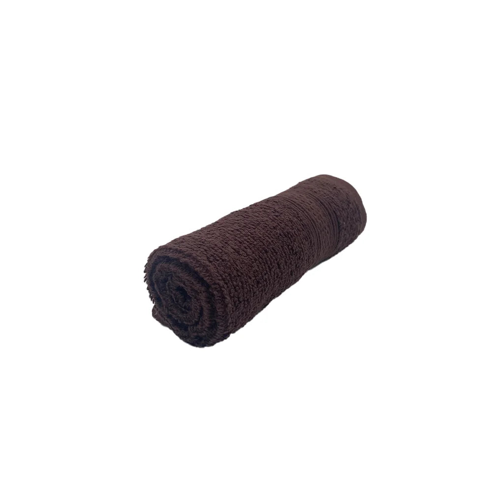 BYFT Daffodil Cotton Towel Brown Luxury - Soft, Absorbent, Quick-Dry, 500 GSM Bath Towel Set