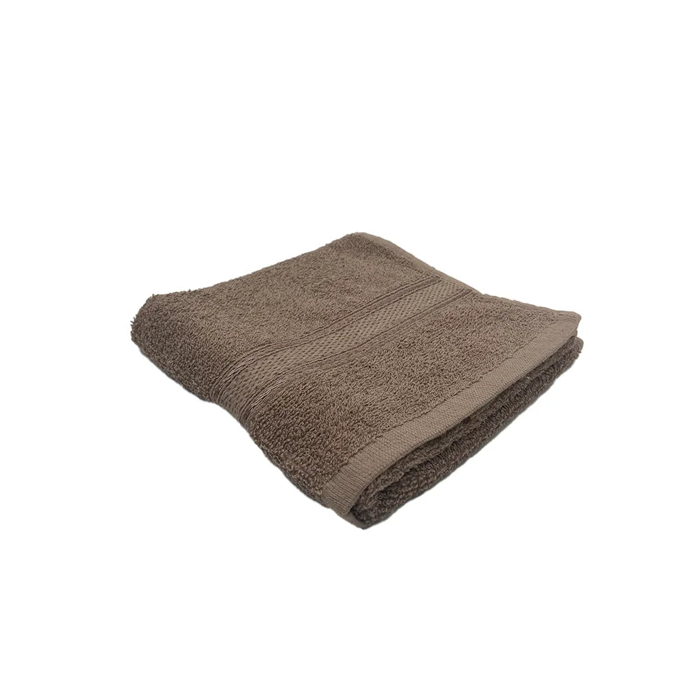 BYFT Daffodil Cotton Towel Dark Beige Luxury - Soft, Absorbent, Quick-Dry, 500 GSM Bath Towel Set