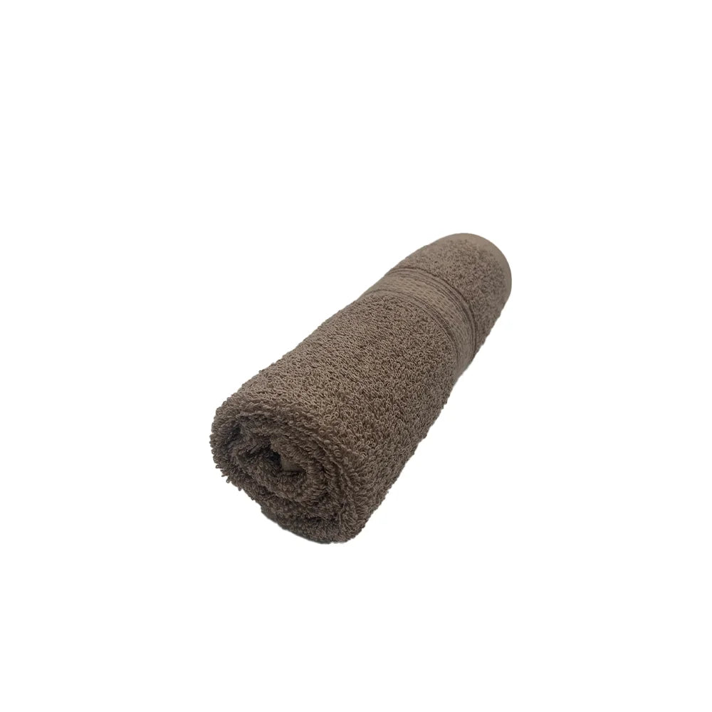 BYFT Daffodil Cotton Towel Dark Beige Luxury - Soft, Absorbent, Quick-Dry, 500 GSM Bath Towel Set
