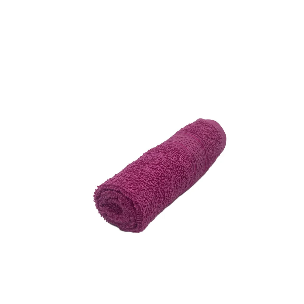 BYFT Daffodil Cotton Towel Fuchsia Pink Luxury - Soft, Absorbent, Quick-Dry, 500 GSM Bath Towel Set
