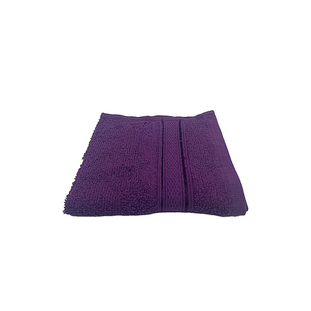 BYFT Daffodil Cotton Towel Purple Luxury - Soft, Absorbent, Quick-Dry, 500 GSM Bath Towel Set