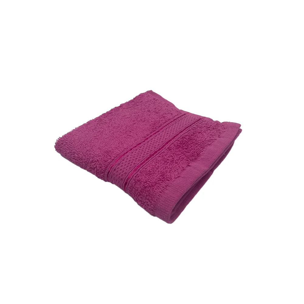 BYFT Daffodil Cotton Towel Fuchsia Pink Luxury - Soft, Absorbent, Quick-Dry, 500 GSM Bath Towel Set