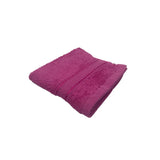 BYFT Daffodil Cotton Towel Fuchsia Pink Luxury - Soft, Absorbent, Quick-Dry, 500 GSM Bath Towel Set
