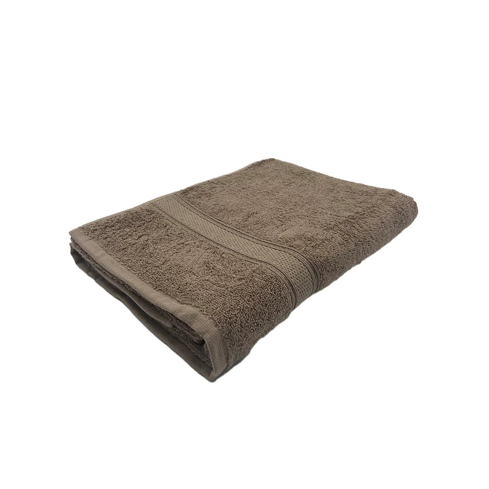 BYFT Daffodil Cotton Towel Dark Beige Luxury - Soft, Absorbent, Quick-Dry, 500 GSM Bath Towel Set