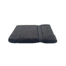 BYFT Daffodil Cotton Towel Dark Grey Luxury - Soft, Absorbent, Quick-Dry, 500 GSM Bath Towel Set