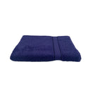 BYFT Daffodil Cotton Towel Navy Blue Luxury - Soft, Absorbent, Quick-Dry, 500 GSM Bath Towel Set