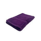 BYFT Daffodil Cotton Towel Purple Luxury - Soft, Absorbent, Quick-Dry, 500 GSM Bath Towel Set