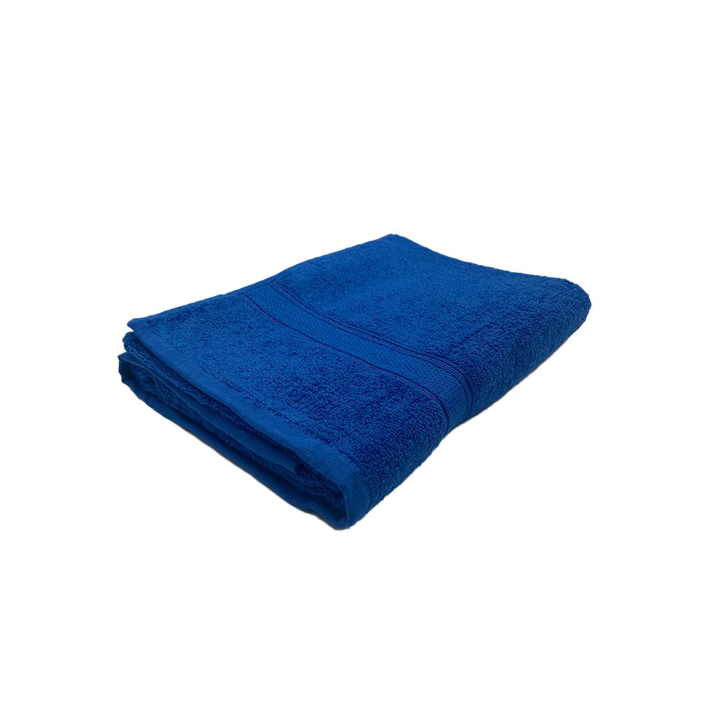BYFT Daffodil Cotton Towel Royal Blue Luxury - Soft, Absorbent, Quick-Dry, 500 GSM Bath Towel Set