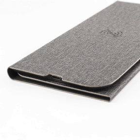 BYFT005672 Fast Wireless Charging Mousepad Grey Set of 1