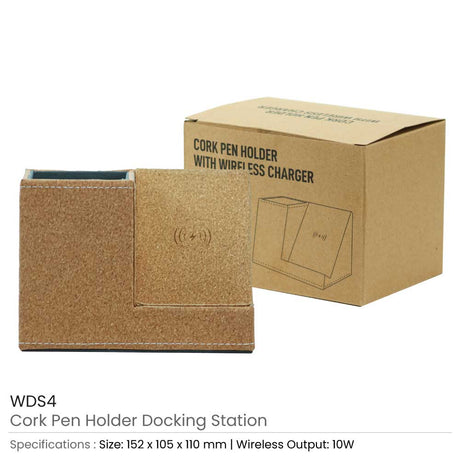 BYFT005680 Cork Pen Holder Docking Station Natural Set of 1 B.jpg