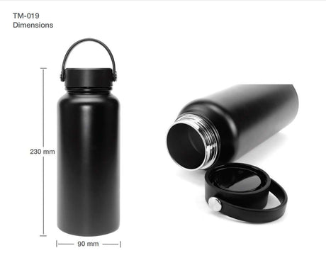 BYFT005688 Double Wall Stainless Steel Flask Black Set of 1 C.jpg