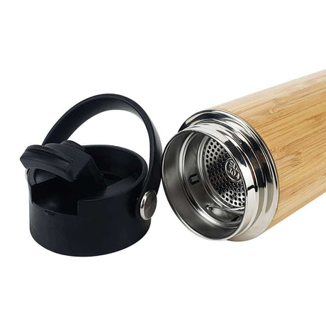 BYFT005689 Bamboo Flask with Tea Infuser Natural Black Set of 1 C.jpg