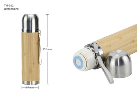 BYFT005691 Bamboo Flask Natural Silver Set of 1 C.jpg