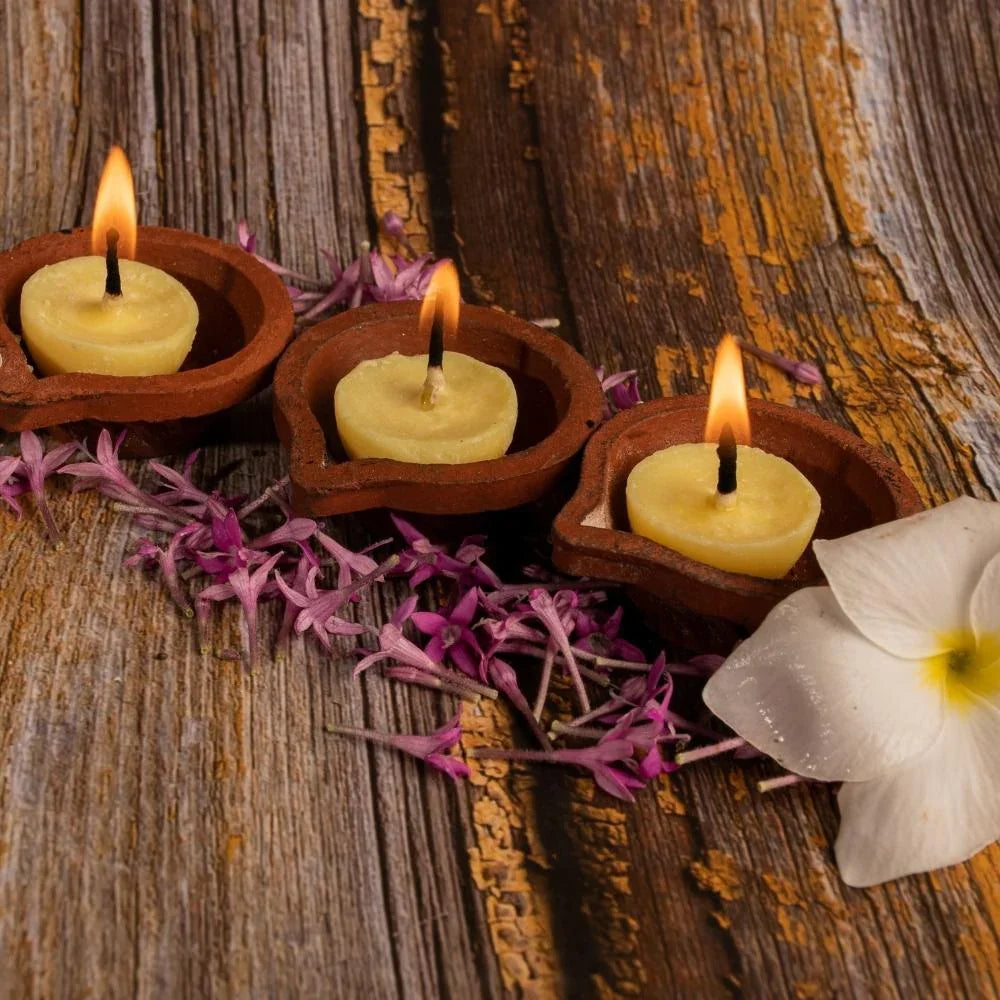 BYFT005723 D Viswa POOJA ESSENTIALS PURE COW GHEE DIYA BATTI PACK OF 30 D.webp