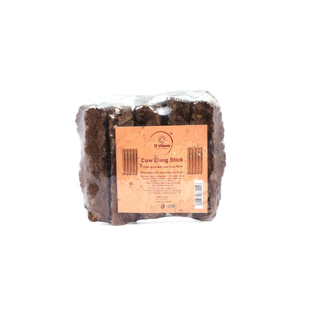BYFT005727 D Viswa POOJA ESSENTIALS COW DUNG STICKS 10 PIECES.webp