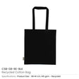 BYFT005735 BYFT Recycled Bag Black 38 x 41 Cm Cotton 145 Gsm Set of 01 CSB 08 RE BLK D.webp