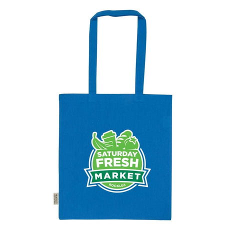 BYFT005736 BYFT Recycled Bag Blue 38 x 41 Cm Cotton 145 Gsm Set of 01 CSB 08 RE BLU C.webp