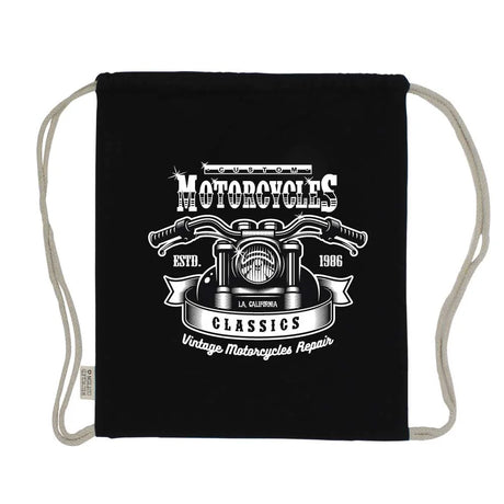 BYFT005745 BYFT Recycled Drawstring Bag Black 37 x 41 Cm Cotton 145 Gsm Set of 01 CSB 09 RE BLK C.webp