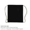BYFT005745 BYFT Recycled Drawstring Bag Black 37 x 41 Cm Cotton 145 Gsm Set of 01 CSB 09 RE BLK.webp