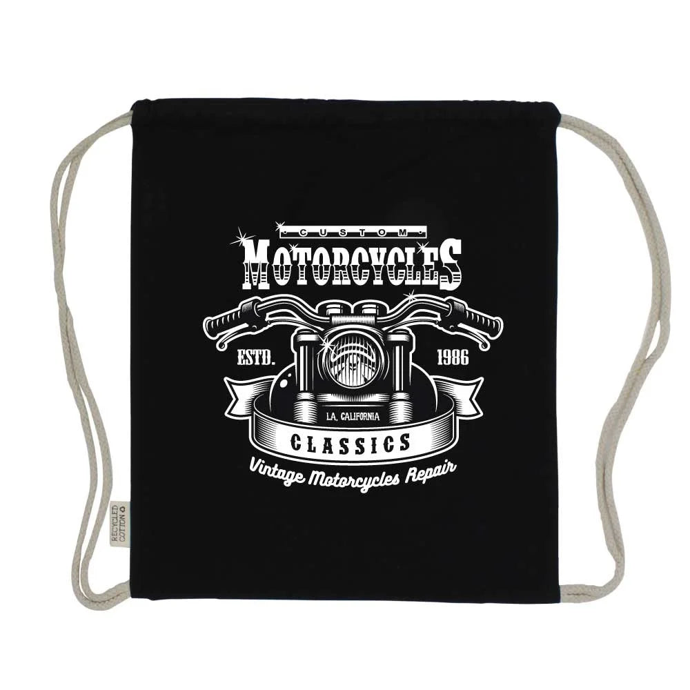BYFT005747 BYFT Recycled Drawstring Bag Green 37 x 41 Cm Cotton 145 Gsm Set of 01 CSB 09 RE GRE C.webp
