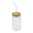 BYFT005766 BYFT Glass Bottle with Straw and Bamboo Lid 455 Ml Set of 01 TM 035 FRS B.webp