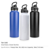 byft doube wall matt finish stainless steel bottle 38 oz