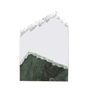 BYFT005774 BYFT Mountain Shaped Crystal and Marble Award Set of 01 CR 38 A