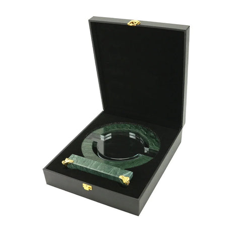 BYFT005775 BYFT Round Shaped Crystal and Marble Award Set of 01 CR 39 C.webp